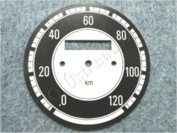 Dial, Speedometer 120km ( Jawa 353 ) / D=75mm