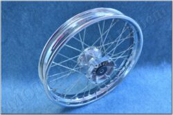 front wheel - 18" x 2.15 ( Jawa 639,640 ) zinc braid
