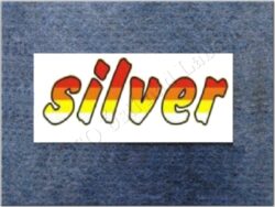 Sticker / decal / SILVER (Jawa 640 )
