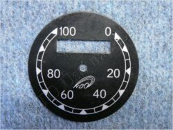 Dial, Speedometer 100km ( ČZ B,T,C ) VDO / D=57mm