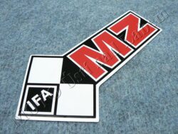 Sticker MZ IFA left, Cover case - back-white-red ( MZ )