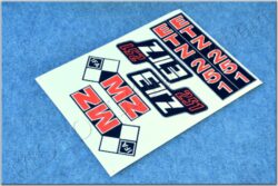 Stickers sheet MZ ETZ 251