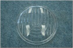 Glass headlight lens ( Manet 90 ) w/ logo cat