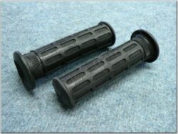 Grip, handlebar - black, L+R ( Honda ) 130mm