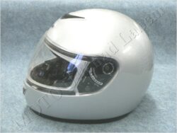 Full-face Helmet - silver ( TORNADO)