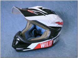 Children Cross Helmet MX-306 Wild Wolf ( SHIRO )