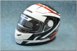 Full-face Helmet Evo - black/white/red ( CASSIDA )