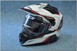 Enduro Helmet Tour - black/white/red ( CASSIDA )