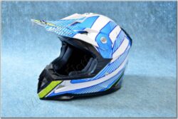 Cross Helmet X1.9 - White/blue/yellow/black ( ZED ) child