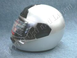 Full-face Helmet FF1 - silver ( Motowell )