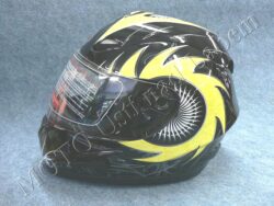 Full-face Helmet FF4 - solar black ( Motowell )
