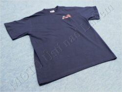 T-shirt blue w/ picture Jawa Pionyr 21, Size XXL