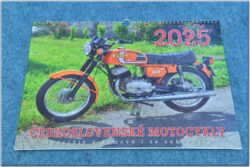 kalendář 2025 - Československé motocykly ( 420x315 )